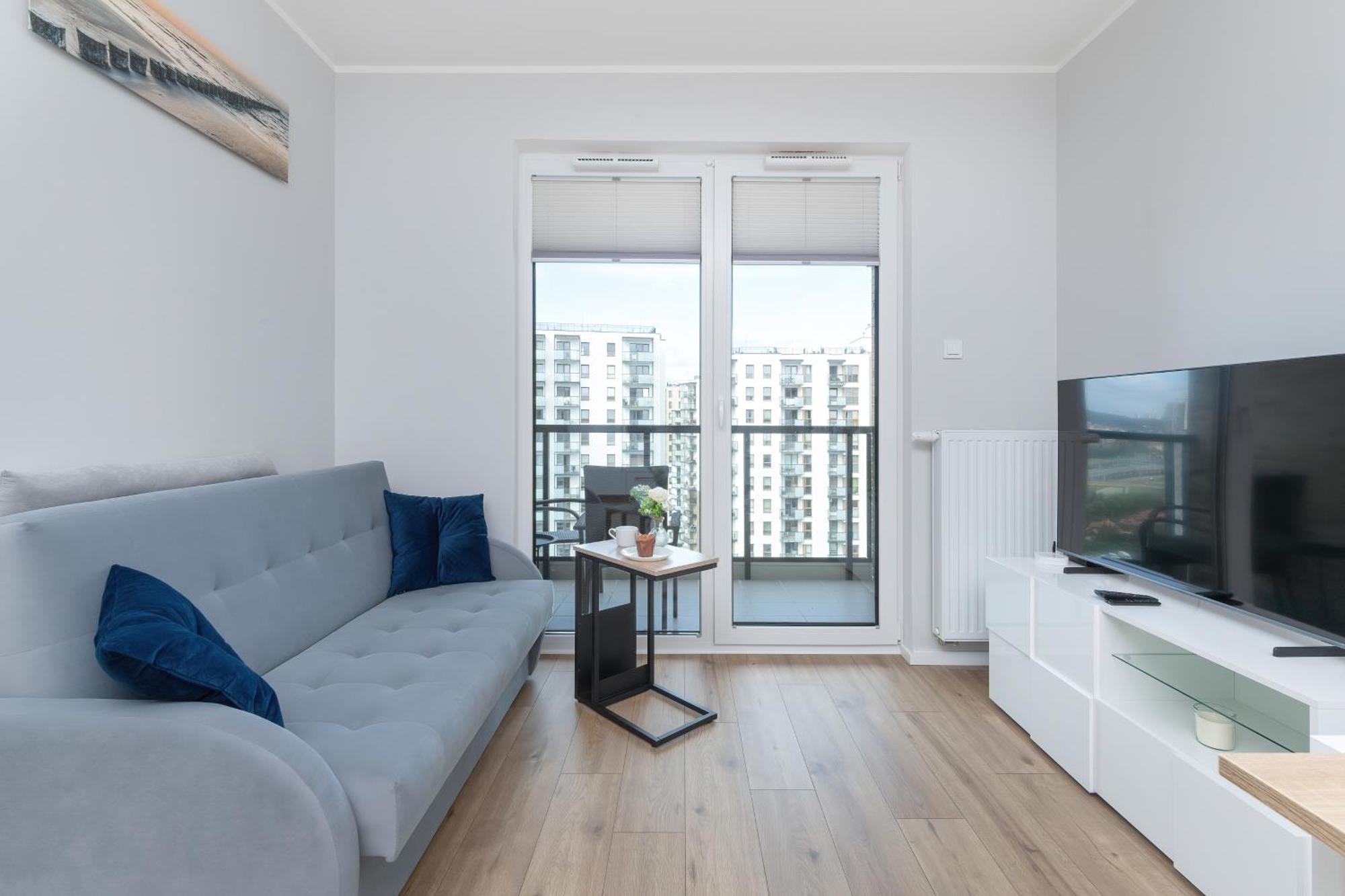 Nowa Letnica Comfortable Apartments With Balcony & Parking Gdansk By Noclegi Renters Eksteriør billede