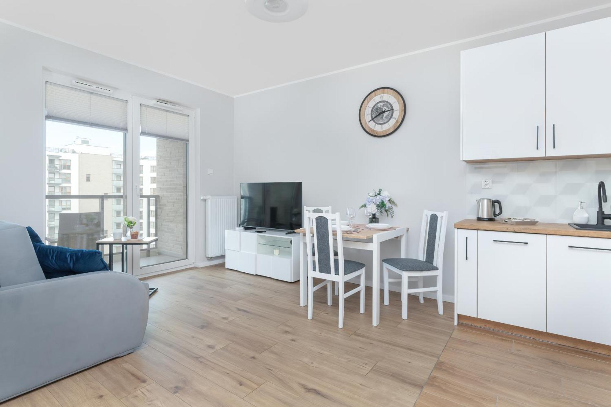 Nowa Letnica Comfortable Apartments With Balcony & Parking Gdansk By Noclegi Renters Eksteriør billede