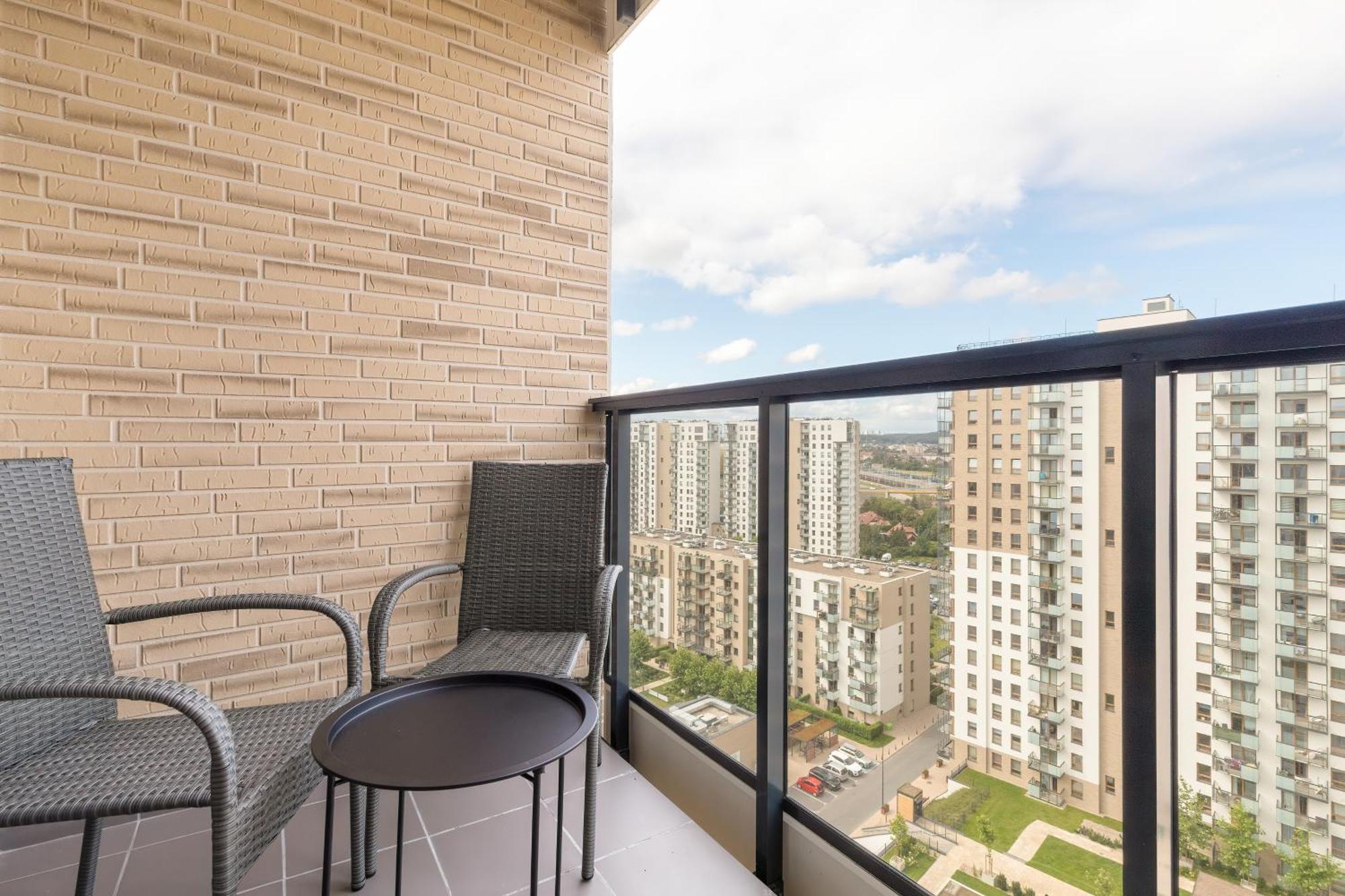 Nowa Letnica Comfortable Apartments With Balcony & Parking Gdansk By Noclegi Renters Eksteriør billede